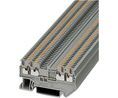 Terminal Block, Push-In, 4 Poles, 500V, 17.5A, 1.5mm², Grey, Pack of 5 pieces
